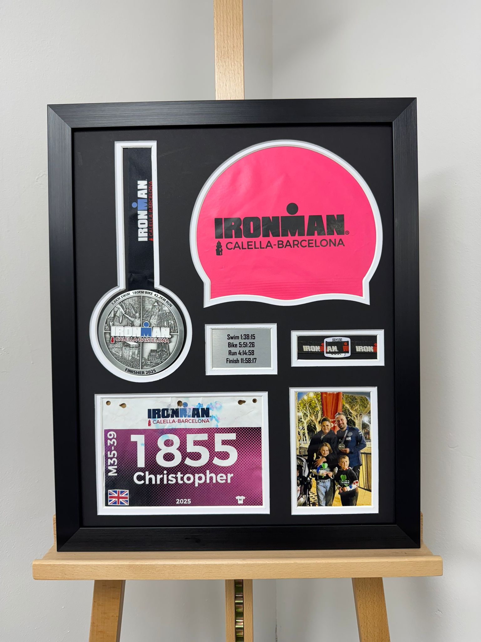 Ironman DIY Medal Frame Kit